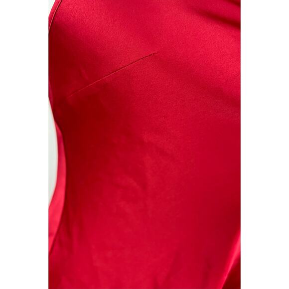 Victoria's Secret Sexy Satin Ruffle Skirted Romper Teddy - Picture 5 of 6